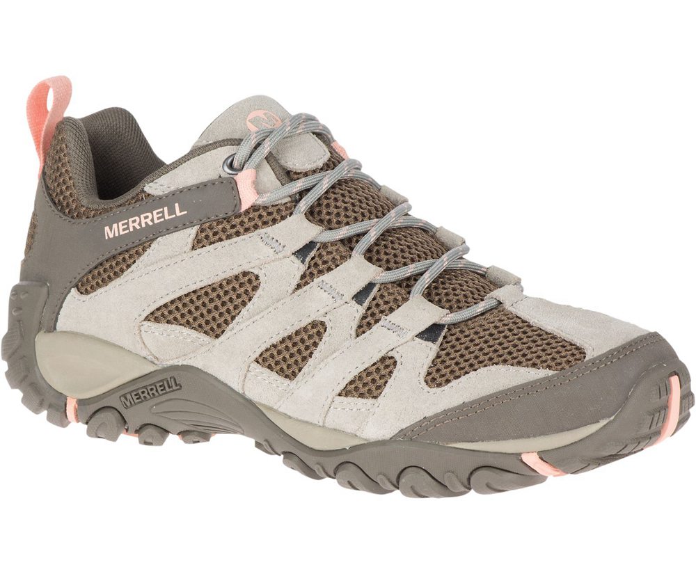 Buty Trekkingowe Merrell Damskie Szare - Alverstone - 793824-TUO